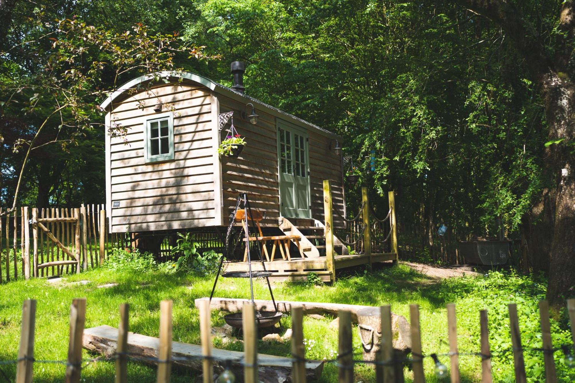 Somerset Shepherds Huts Winsham Eksteriør bilde